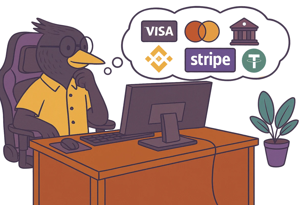 Plataforma financiera Vesvank - Ilustración mostrando servicios financieros, pagos